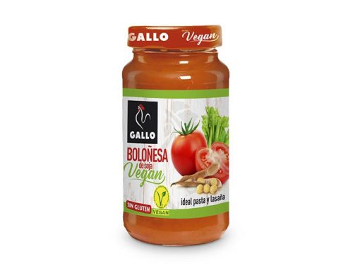 Boloñesa de soja Vegan